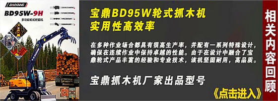 寶鼎95抓木機廠家推薦型號