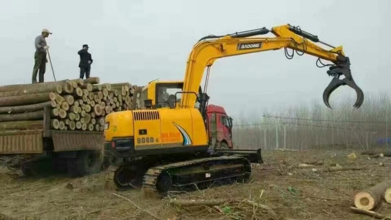 寶鼎挖掘機抓木機