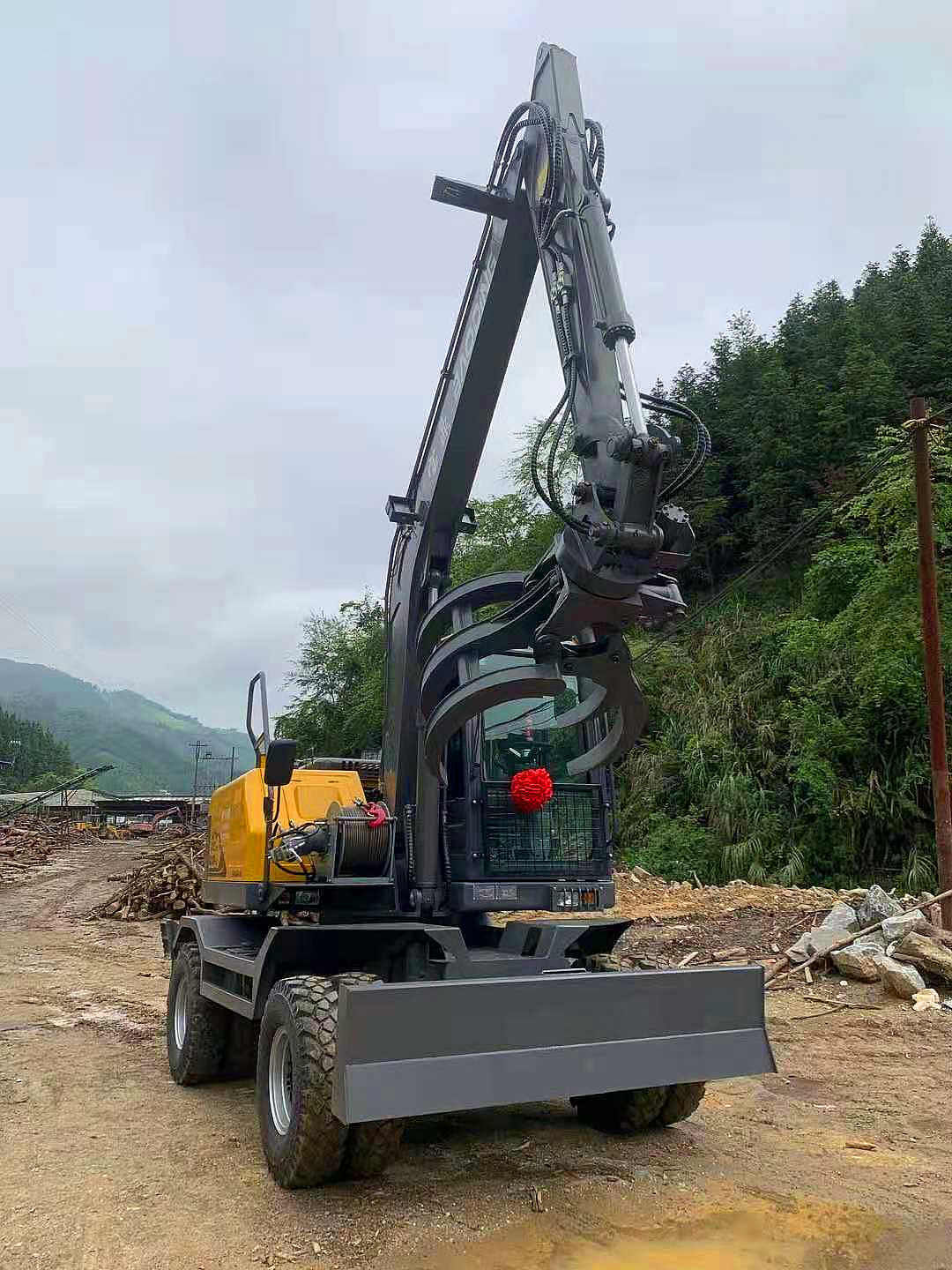 寶鼎100抓木機型號