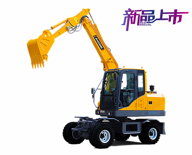 2019新款寶鼎BD80W輪式挖掘機(jī)